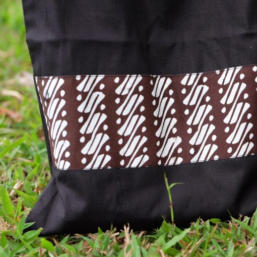 batik bag brown