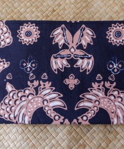 batik pouch khaki