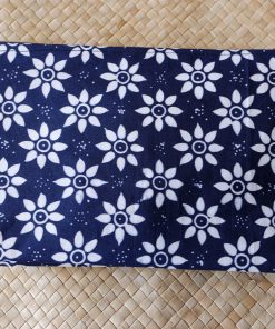 batik pouch floral black