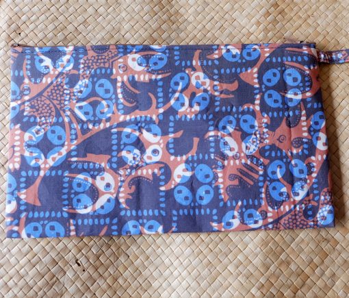 batik flat teal