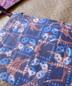 batik flat teal