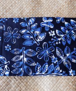 batik flat dark blue