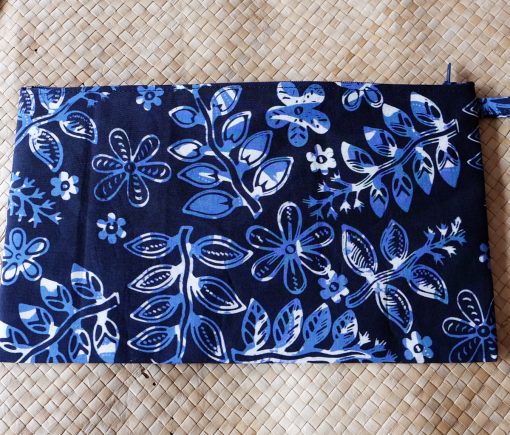 batik flat dark blue