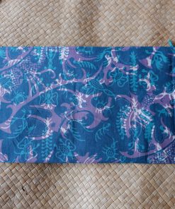 batik flat teal