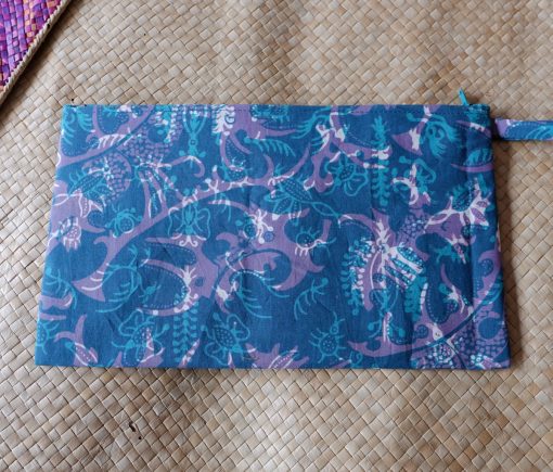 batik flat teal