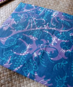 batik flat teal