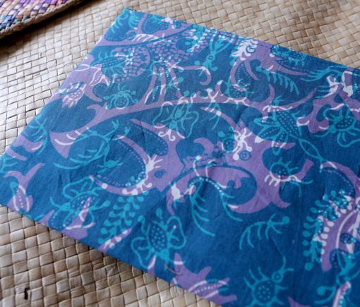 batik flat teal