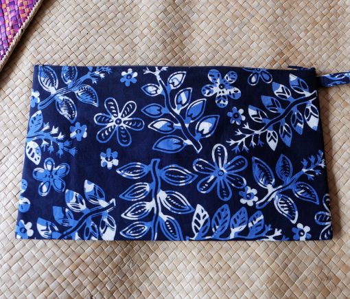 batik flat dark blue