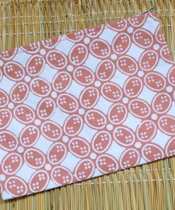 batik medium flat pouch beige