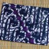 batik flat medium pouch purple